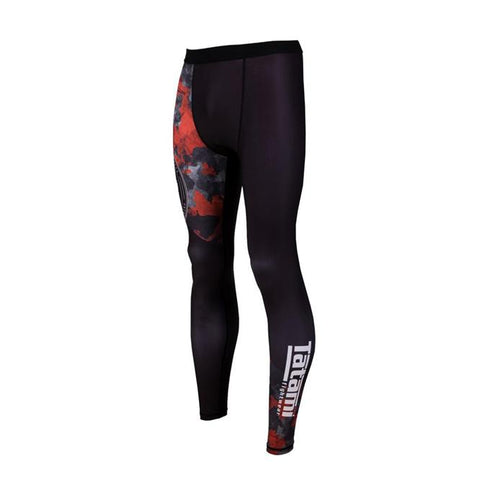 Tatami Renegade Red Camo Grappling Tights-3